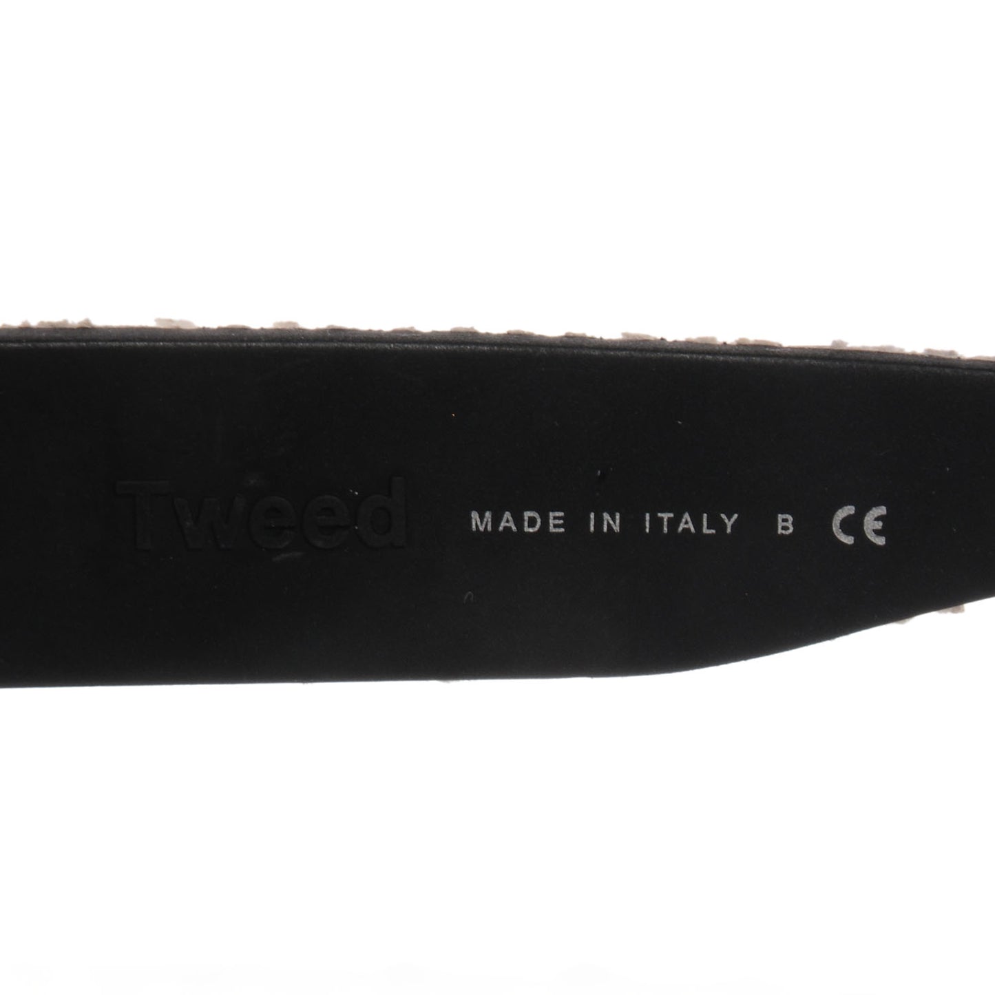 Tweed Boy CC Sunglasses 5240 White