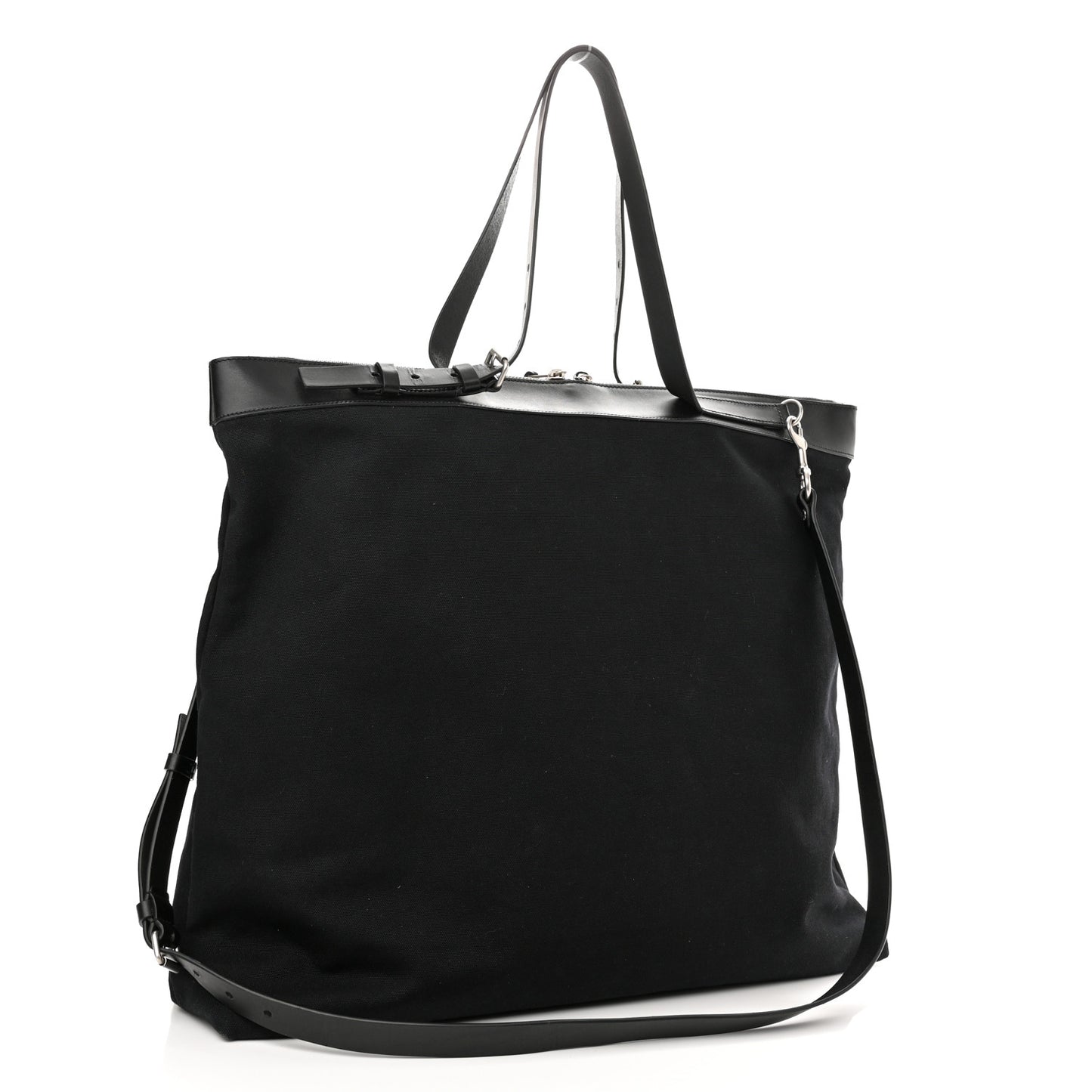 Canvas ID Shopping Bag Black