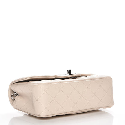 Chanel Caviar Quilted Mini Rectangular Flap Light Beige 4 of 7