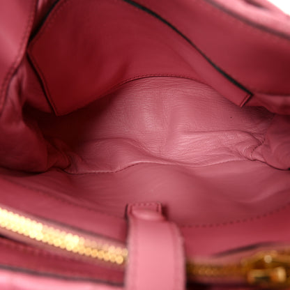 Miu Miu Nappa Padded Top Handle Bag Geranio 5 of 9