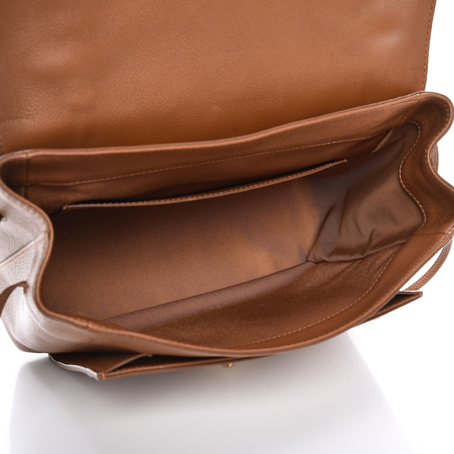 Calfskin Lockme PM Tan