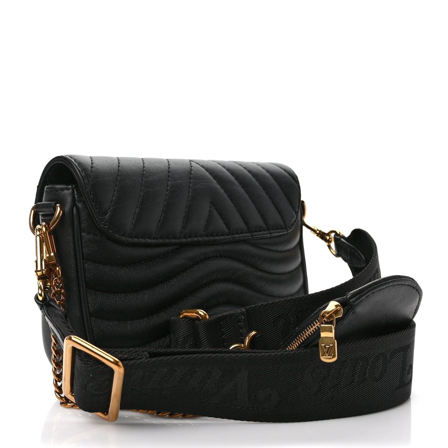 Calfskin New Wave Multi Pochette Black