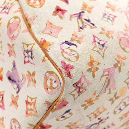 Louis Vuitton Watercolor Aquarelle Speedy 35 White 13 of 14