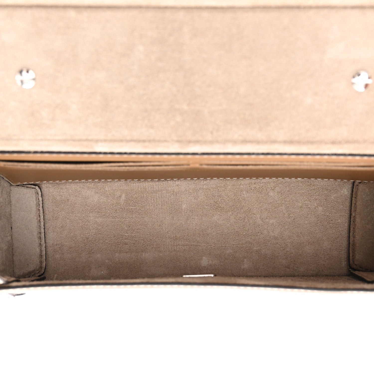 Fendi Recycled Fabric Jacquard Vitello King FF 1974 Baguette Soft Trunk Tobacco Moro Sand 4 of 10