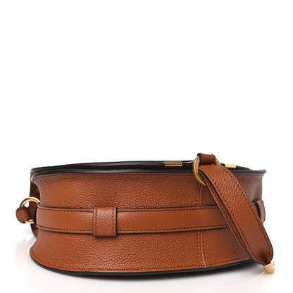 Chloe Calfskin Medium Marcie Round Crossbody Bag Tan 4 of 8