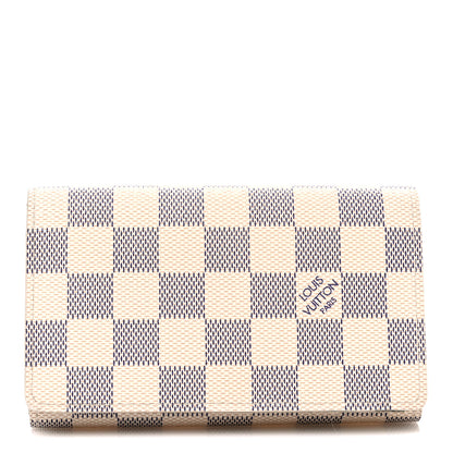 Louis Vuitton Damier Azur Port Monnaie Billets Tresor Wallet 1 of 7