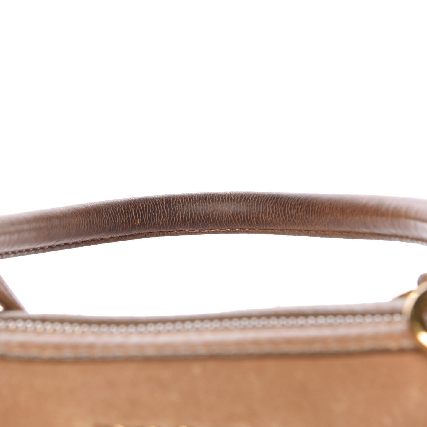 Cervo Deerskin Shoulder Bag Sabbia