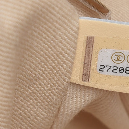 Chanel Canvas Deauville Drawstring Bag Ivory 7 of 7