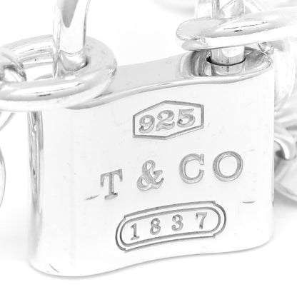 Tiffany Sterling Silver 1837 Lock Charm Bracelet 3 of 6