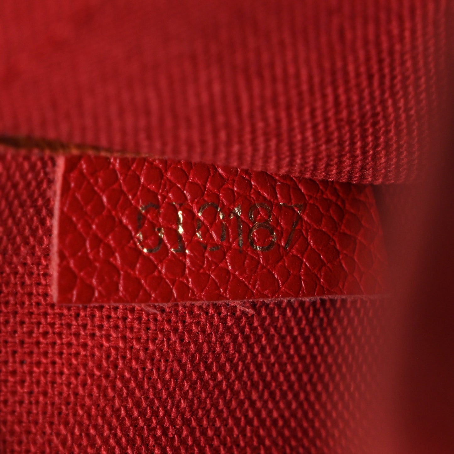 Monogram Pallas Clutch Poppy
