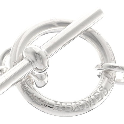 Hermes Sterling Silver Chaine d'Ancre Punk Necklace ST 5 of 6