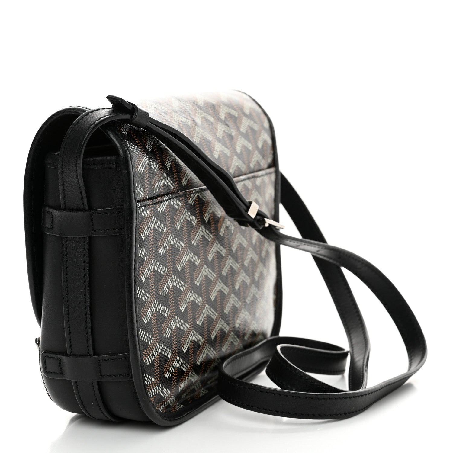 Goyard Goyardine Belvedere PM Messenger Bag Black 3 of 14