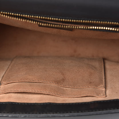Gucci Guccissima Medium Padlock Shoulder Bag Black 14 of 18