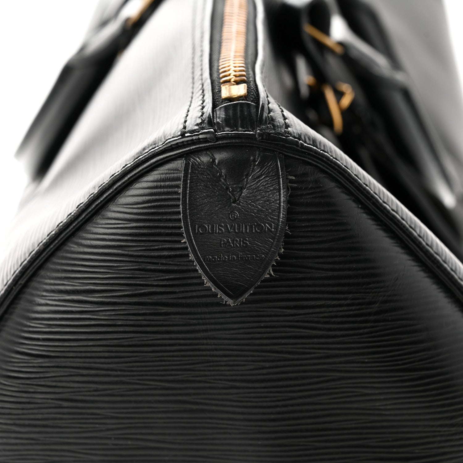 Louis Vuitton Epi Keepall 45 Black 7 of 11
