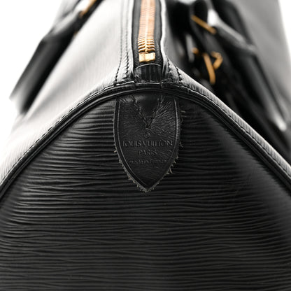 Louis Vuitton Epi Keepall 45 Black 7 of 11