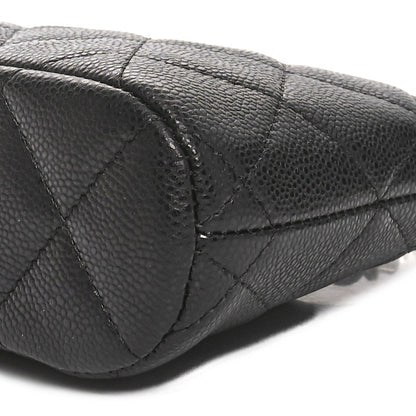 Chanel Caviar Quilted Classic Clutch With Chain Black 10 of 11