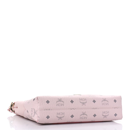 MCM Visetos Aren Shoulder Bag Powder Pink 3 of 7