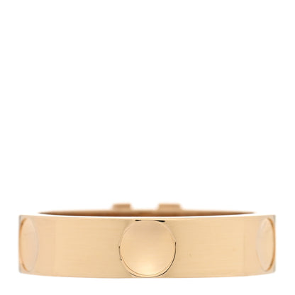 Louis Vuitton 18K Yellow Gold Empreinte LV Ring 58 8.5 3 of 5