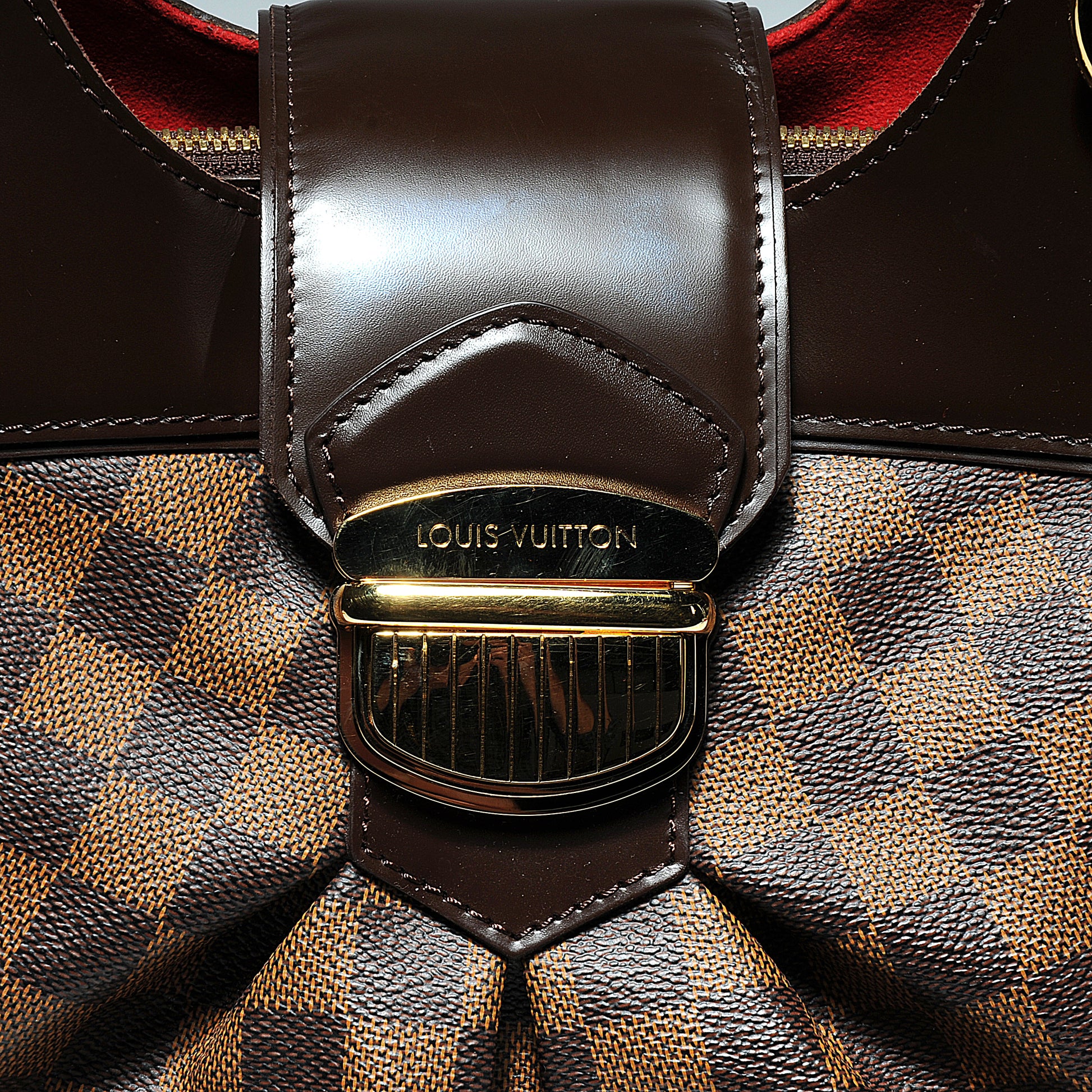 Louis Vuitton Damier Ebene Sistina GM 6 of 9