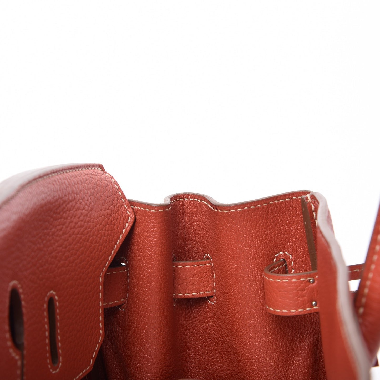 Taurillon Clemence Birkin 35 Sanguine