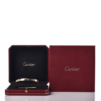 Cartier 18K Yellow Gold LOVE Bracelet 19 8 of 8