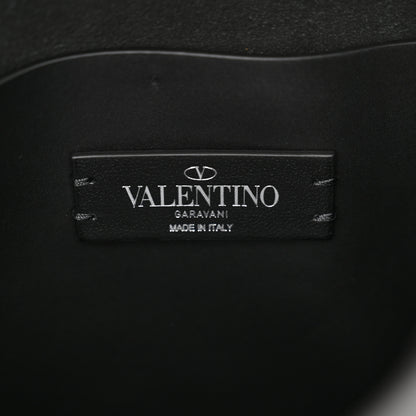 Valentino Garavani Smooth Calfskin Mens VLogo Messenger Black 6 of 9