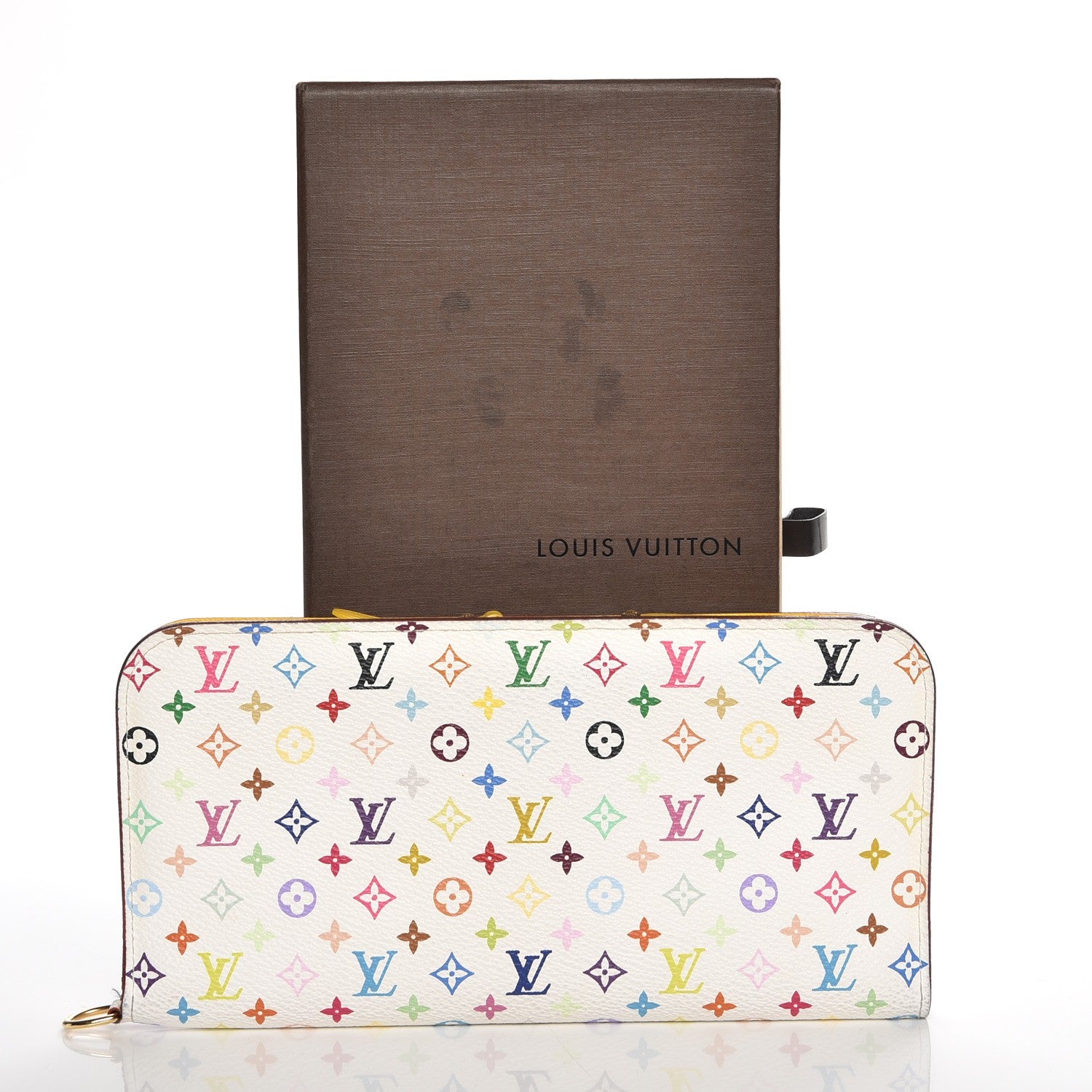 Louis Vuitton Monogram Multicolor Insolite Wallet White Citron 9 of 9