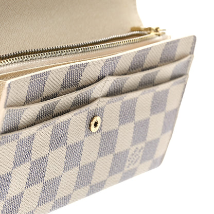 Louis Vuitton Damier Azur Sarah Wallet 10 of 10