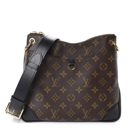 Louis Vuitton Monogram Odeon PM Black 1 of 10
