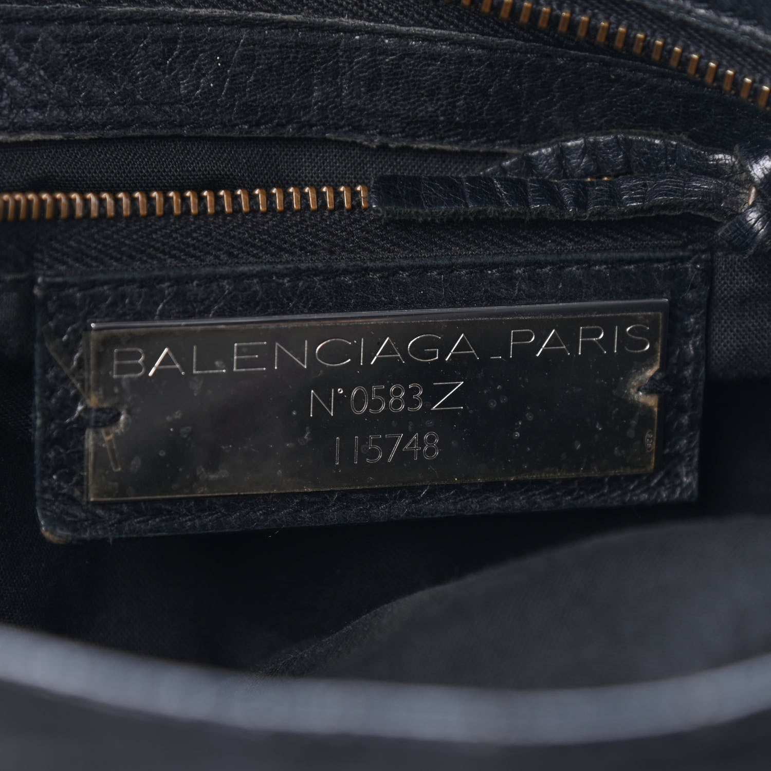 Balenciaga Agneau Classic Hardware City Black 6 of 10