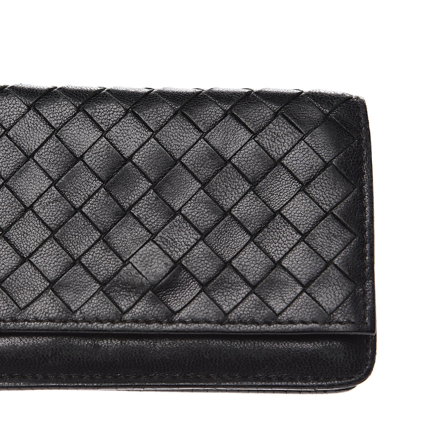 Bottega Veneta Nappa Intrecciato Card Holder Black 6 of 8