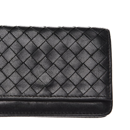 Bottega Veneta Nappa Intrecciato Card Holder Black 6 of 8