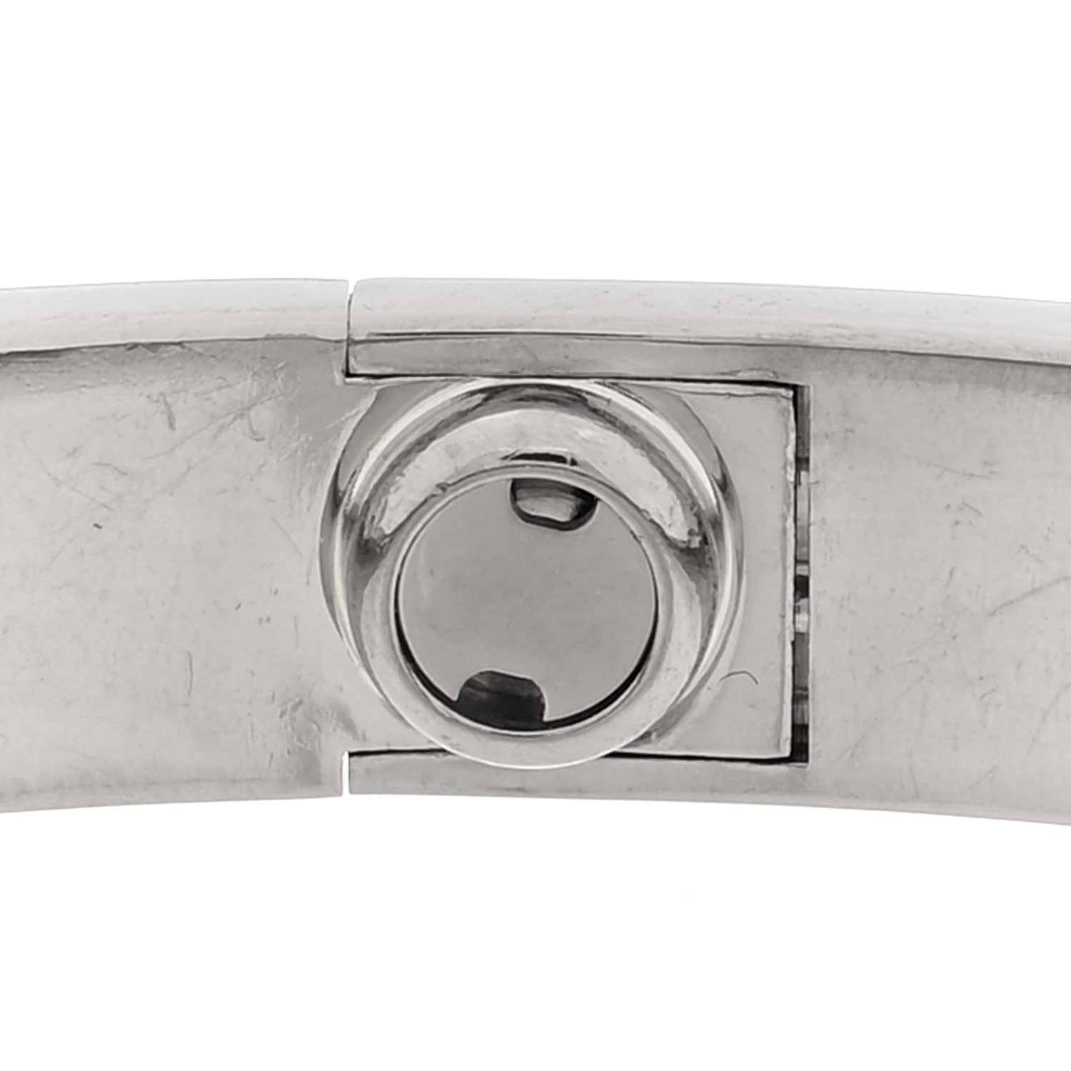 Cartier 18K White Gold LOVE Bracelet 17 4 of 5