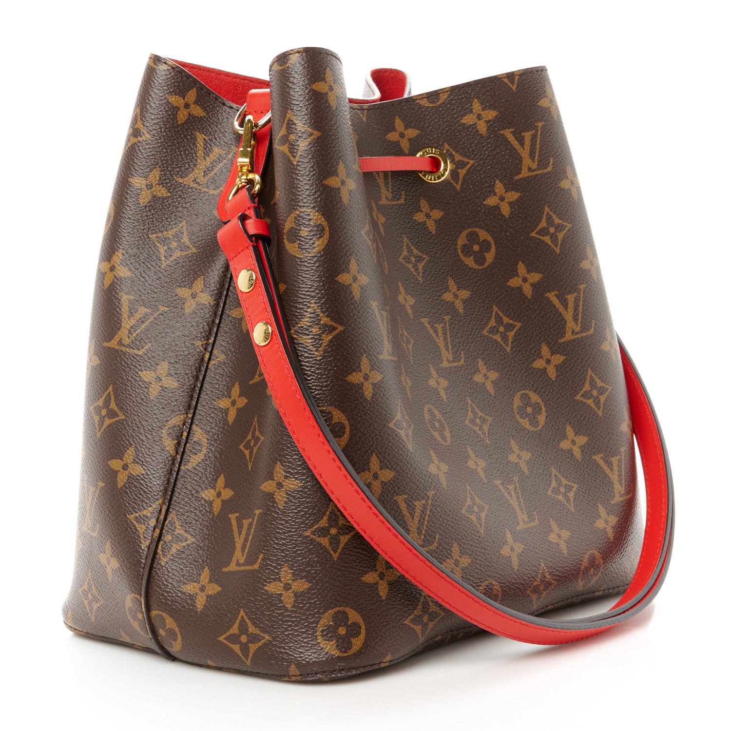 Louis Vuitton Monogram Neonoe MM Coquelicot 3 of 11