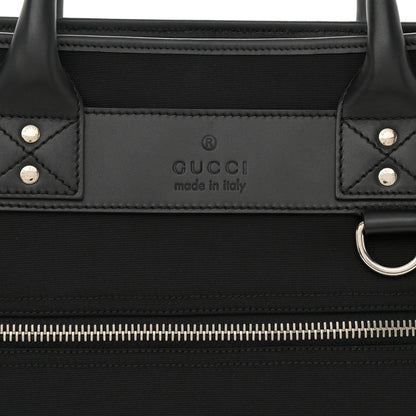 Gucci Nylon Web Briefcase Black 9 of 15