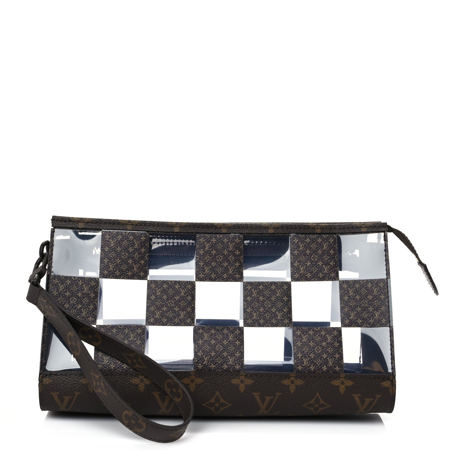 Louis Vuitton PVC Monogram Chess Standing Pouch 1 of 8