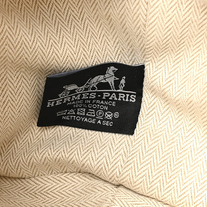 Hermes Canvas Small Bride-A-Brac Pouch Natural 6 of 9