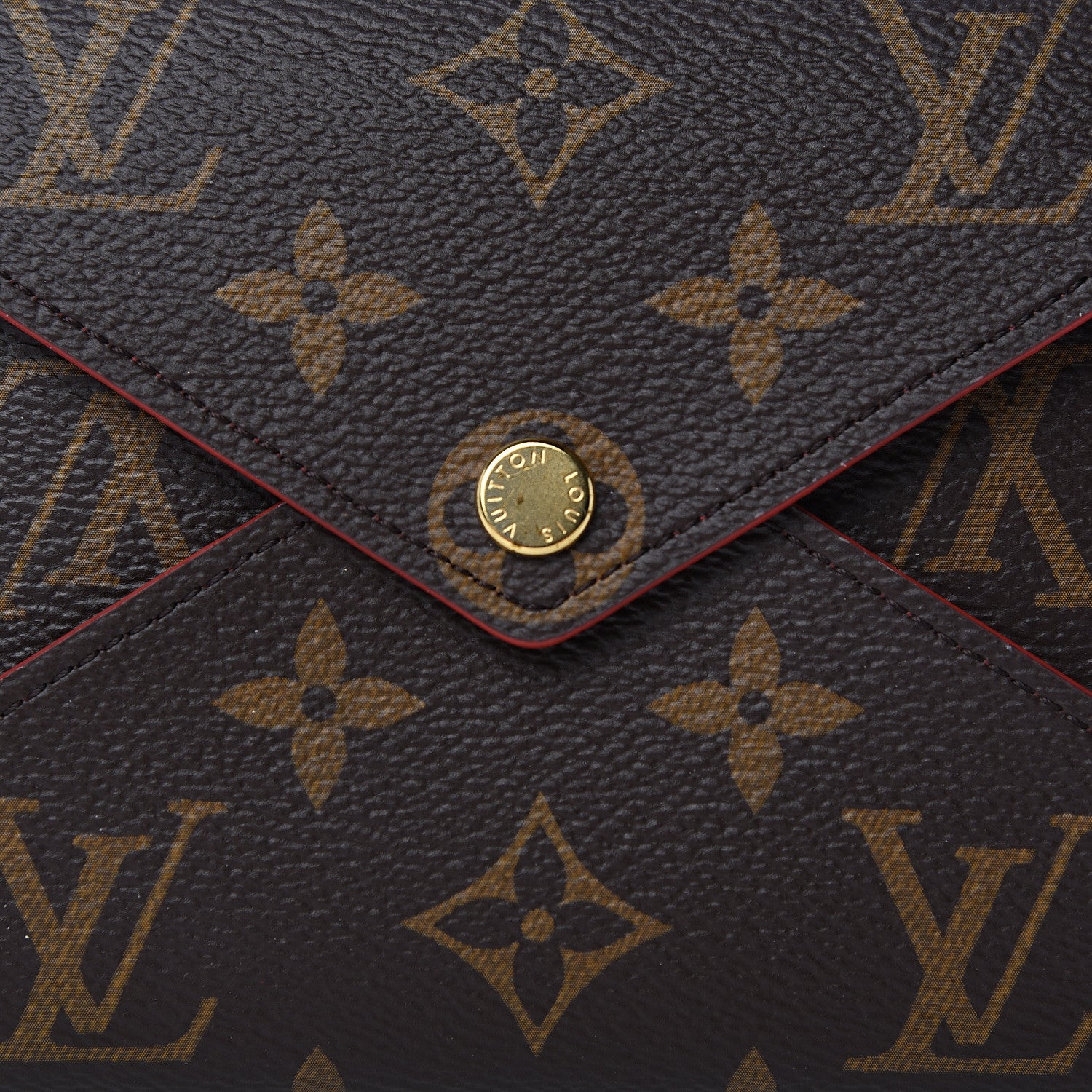 Louis Vuitton Monogram Medium Kirigami Pochette Insert Coquelicot 8 of 9