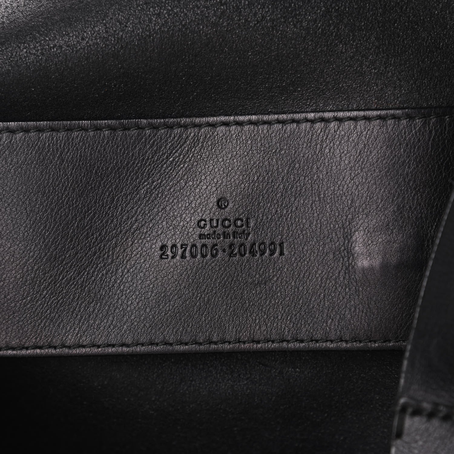 Gucci Calfskin Park Avenue Horsebit Small Tote Black 6 of 9