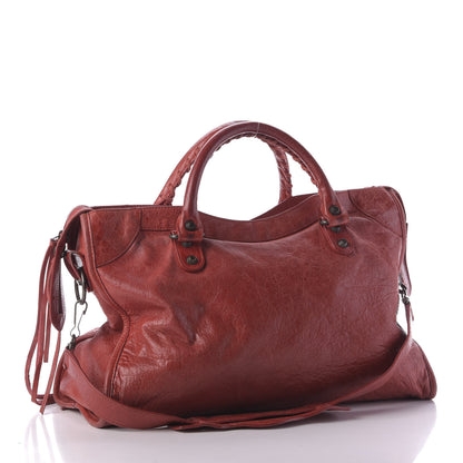 Balenciaga Chevre Classic Hardware City Rouge Vermillon 4 of 10