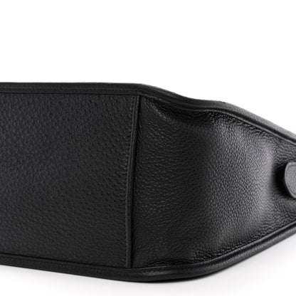 Prada Vitello Daino Hobo Messenger Bag Black 11 of 11