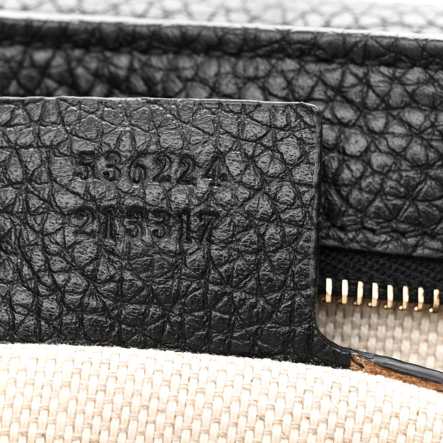Gucci Pebbled Calfskin Medium Soho Flap Crossbody Black 7 of 11