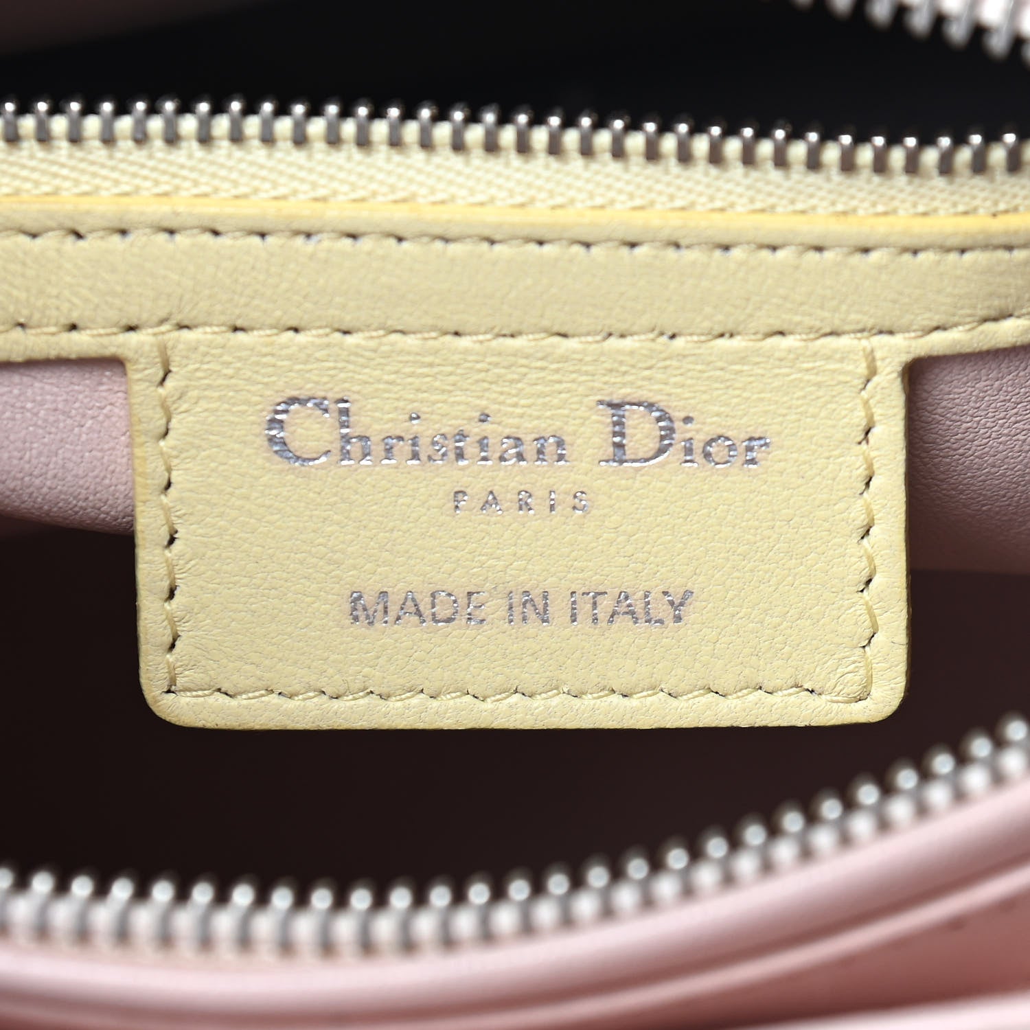 Christian Dior Lambskin Cannage Medium Tri-Color Lady Dior Multicolor 6 of 14