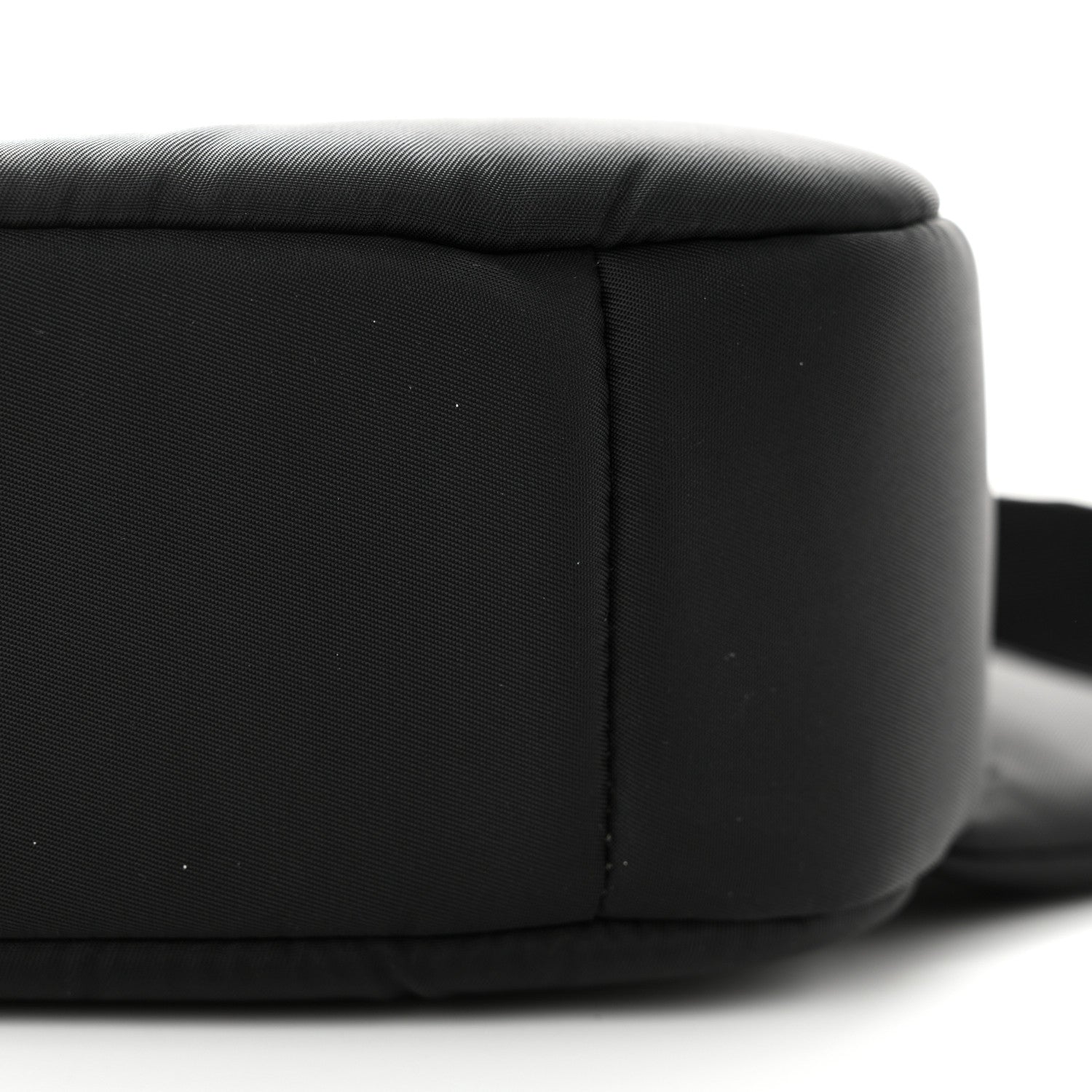 Prada Tessuto Nylon Soft Padded Belt Bag Black 11 of 12