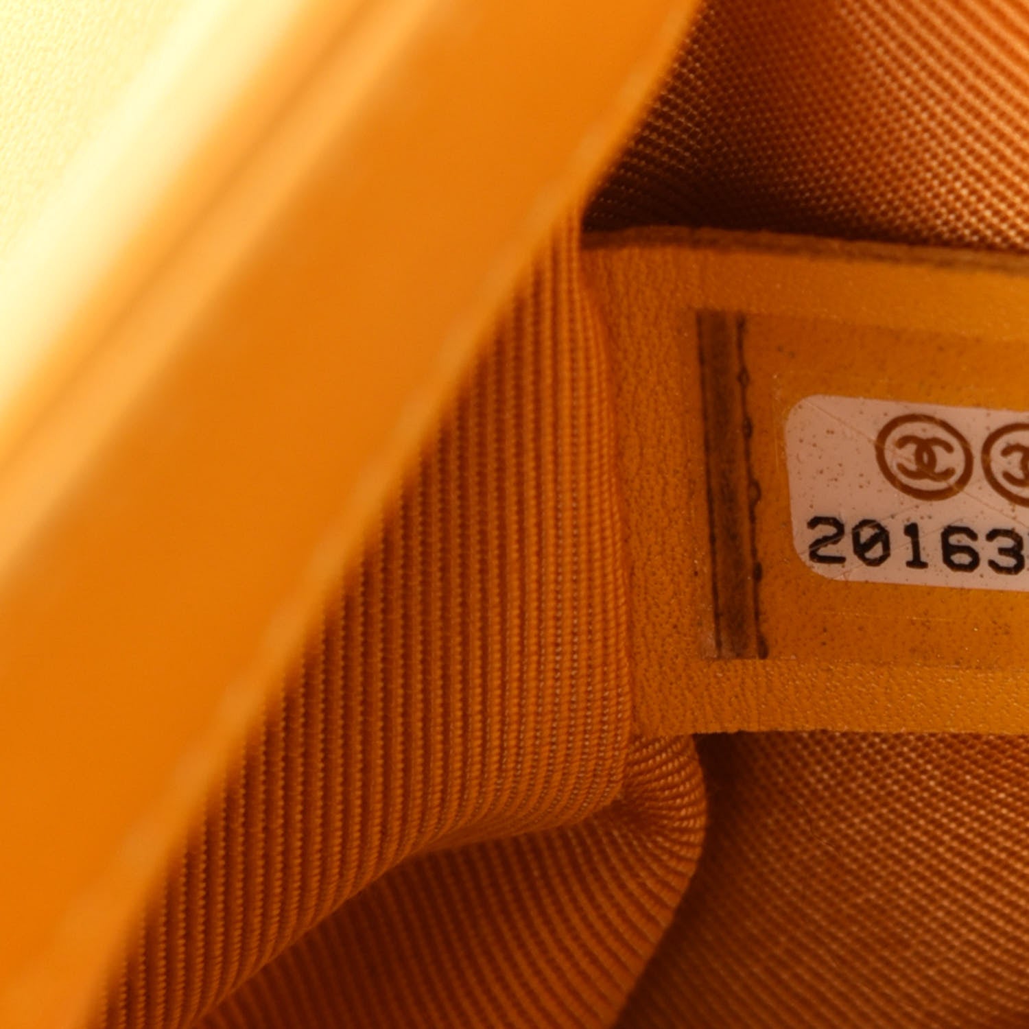 Chanel Lambskin Quilted Small Boy Flap Yellow 13 of 14