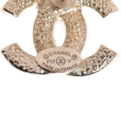 Chanel Crystal Mini CC Earrings Gold 3 of 5