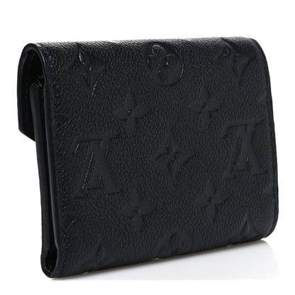 Louis Vuitton Empreinte Victorine Wallet Black 3 of 7
