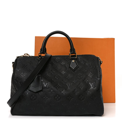 Louis Vuitton Empreinte Monogram Speedy Soft 30 Black 10 of 10