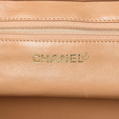 Chanel Caviar Quilted Grand Timeless Tote GTT Beige 6 of 21