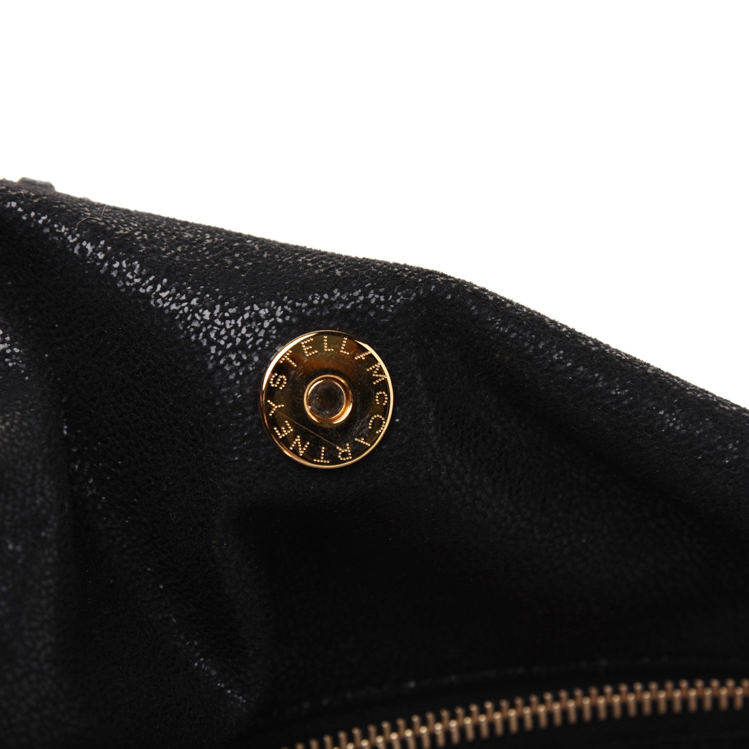 Stella McCartney Shaggy Deer Falabella Fold Over Tote Black 11 of 14
